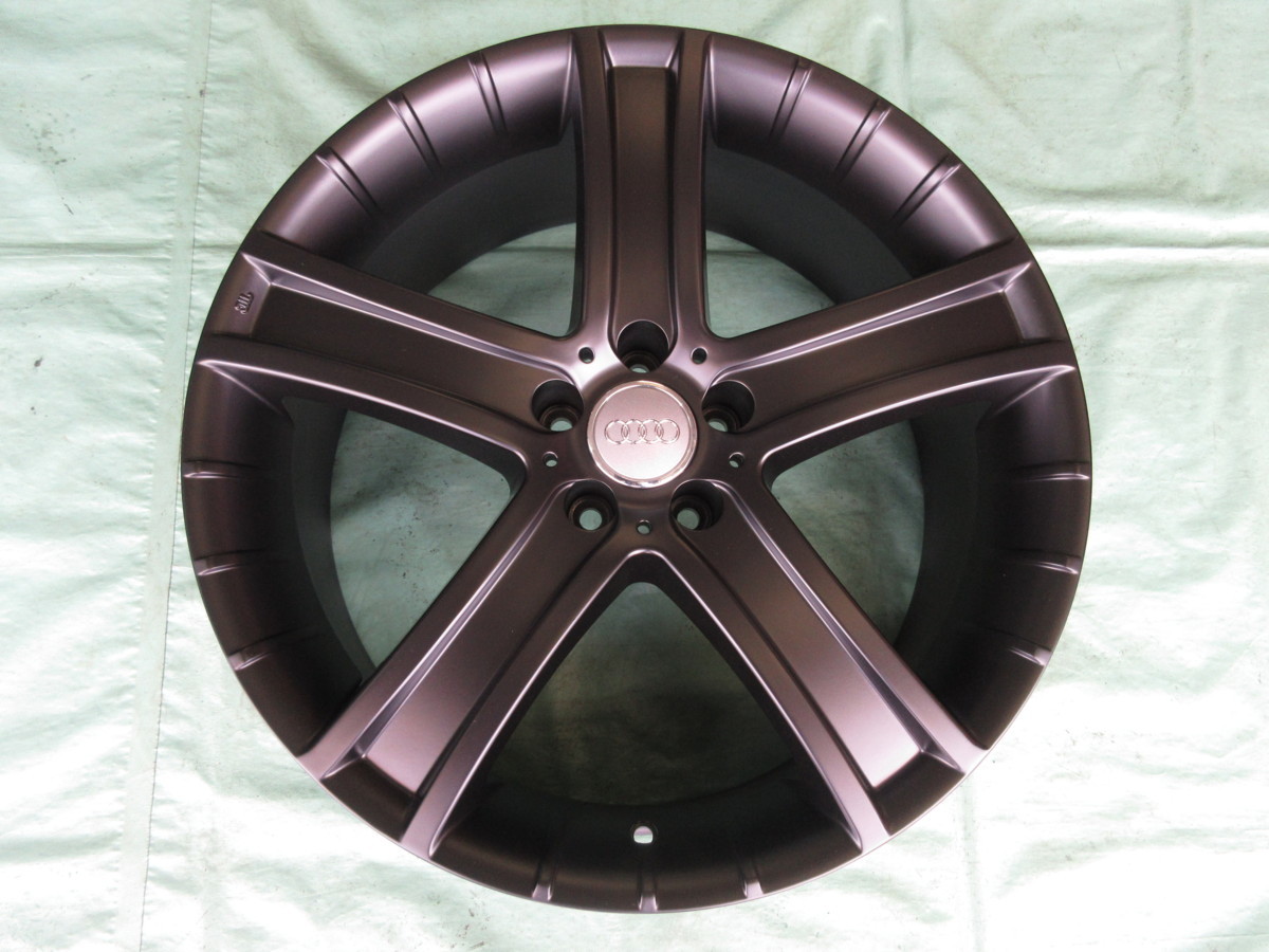 新品 PORTO マットブラック(5H/112)&コンチネンタル CSC5P 275/35-21 アウディ・RS6(2019~)、RS7(2019~)、A8、S8 4本セット_画像2