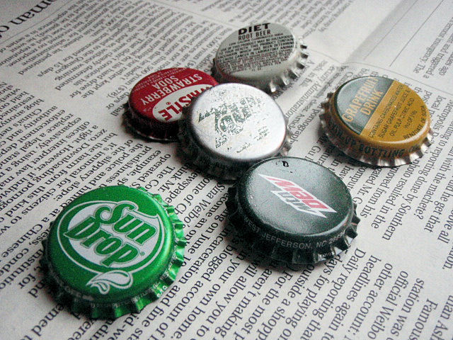 F1368-1*US bottle cap pin bachi6 piece set /USED BOTTLE CAP PINBADGE 6P SET/ place san. Setagaya base * Daytona .USA small articles US can 