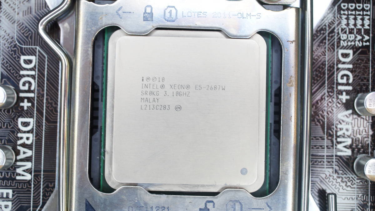 【動作動画収録・LGA2011・16スレッド】インテル Intel Xeon E5-2687W プロセッサー