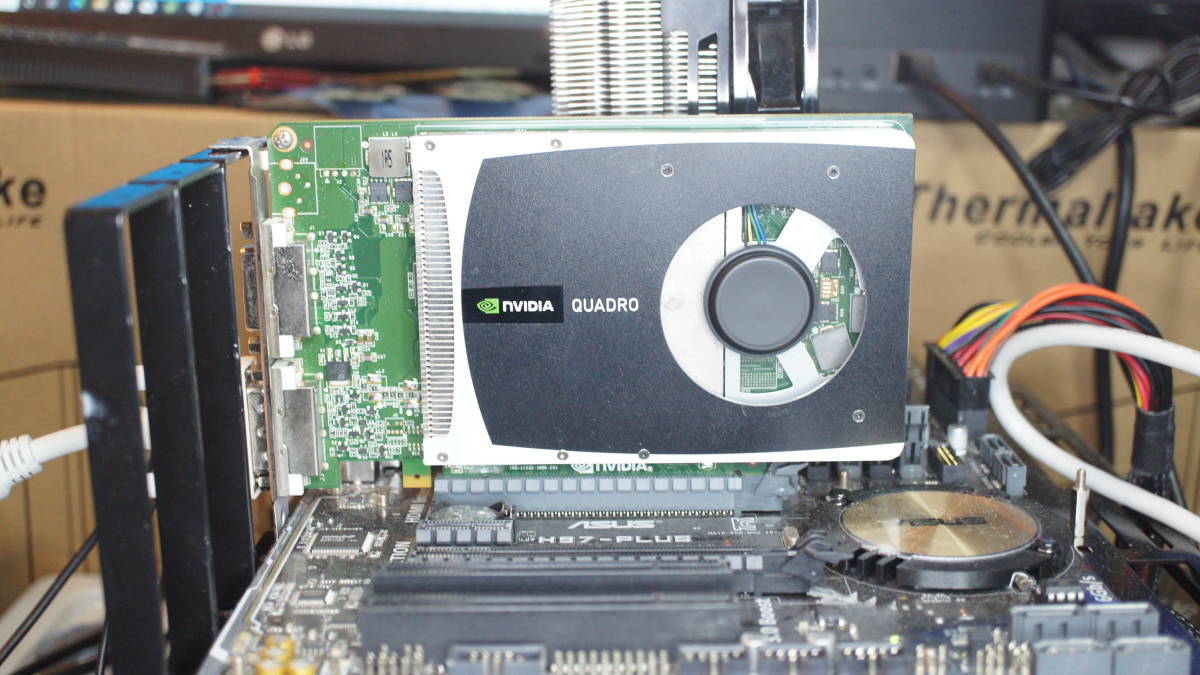 【動作動画収録・プログラフィックス・DVI×2】 NVIDIA Quadro 2000D_画像1