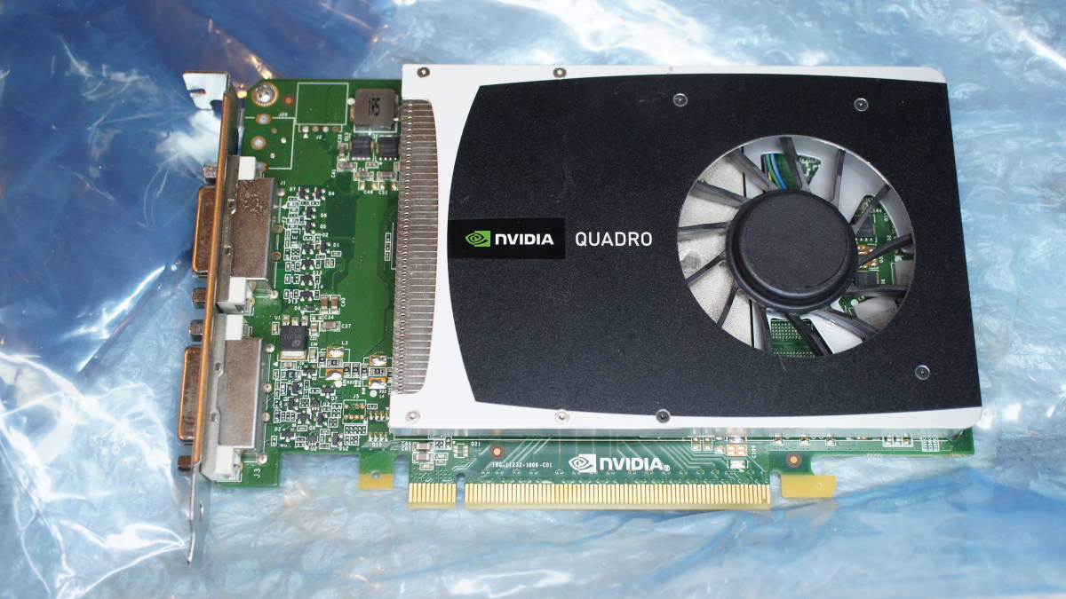 【動作動画収録・プログラフィックス・DVI×2】 NVIDIA Quadro 2000D_画像2