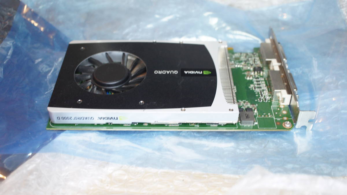 【動作動画収録・プログラフィックス・DVI×2】 NVIDIA Quadro 2000D_画像4