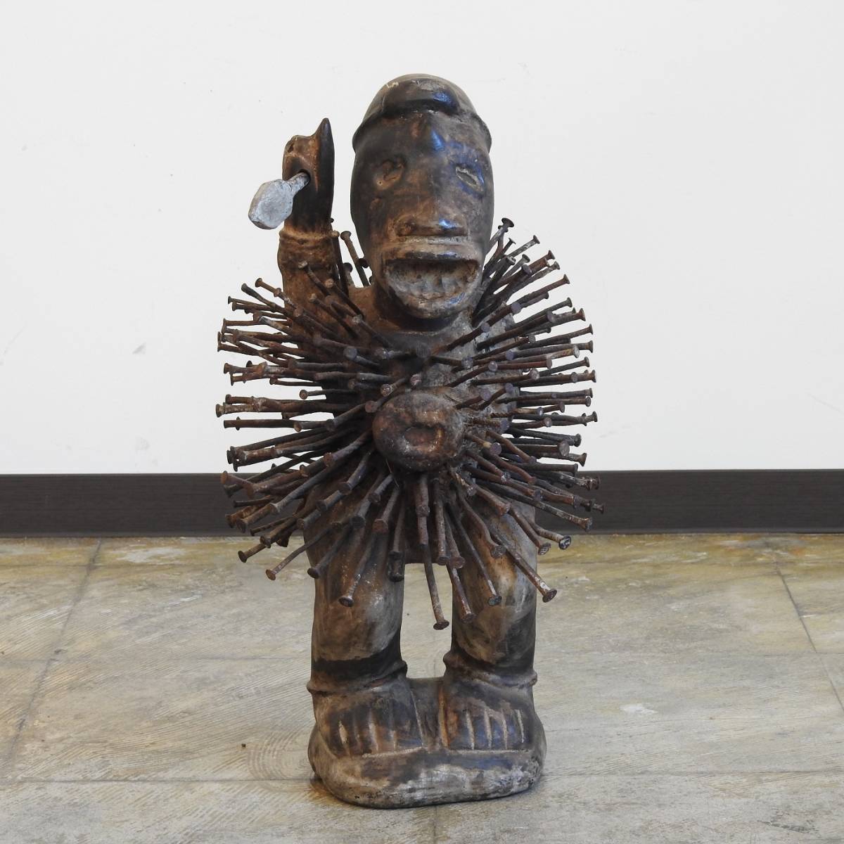 16520円 お値打ち価格で アフリカ美術 コンゴ ンコンディ 木彫り人形
