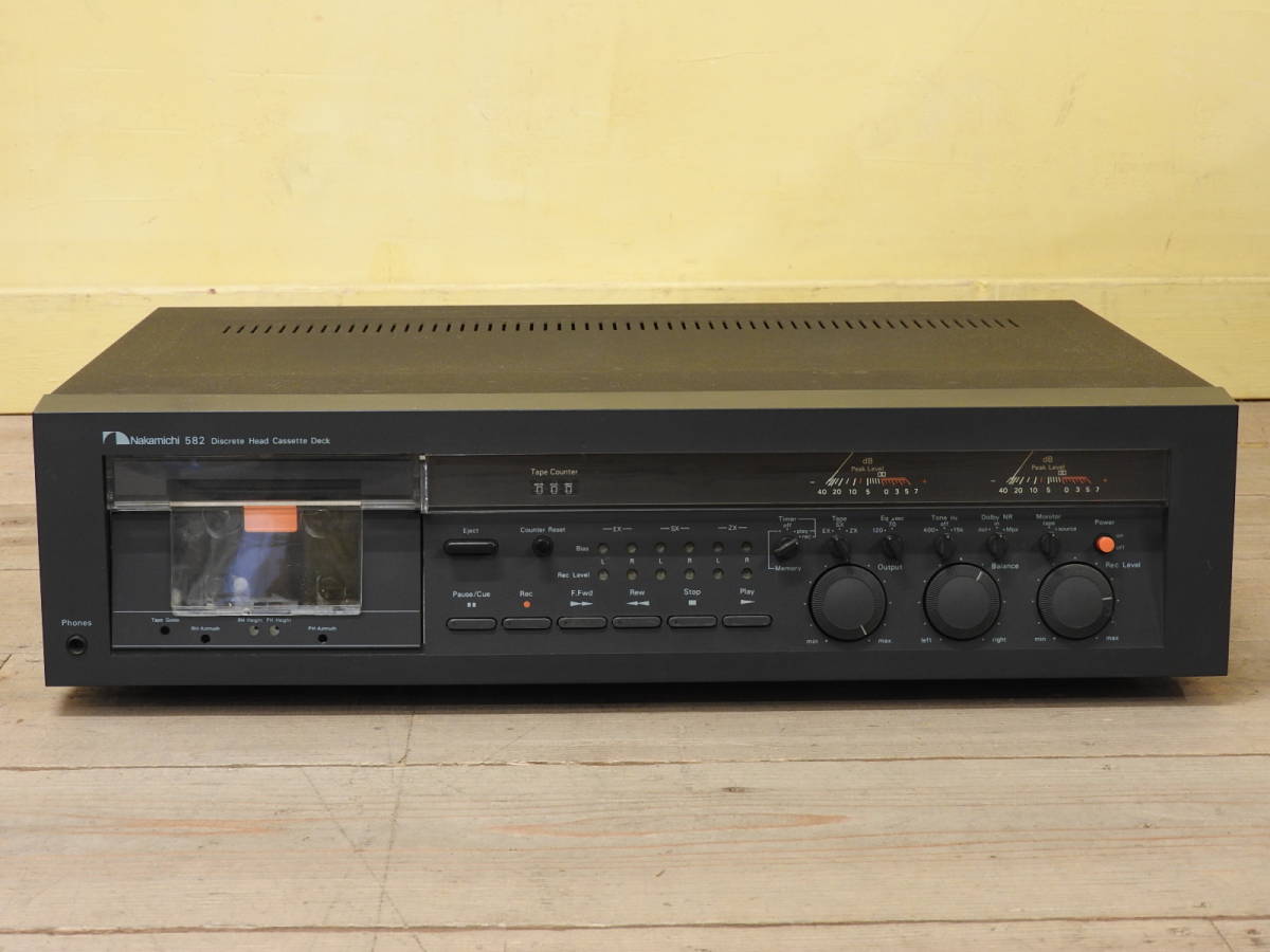 ◇ ナカミチ 582 カセットデッキ / Nakamichi obdtools.cl