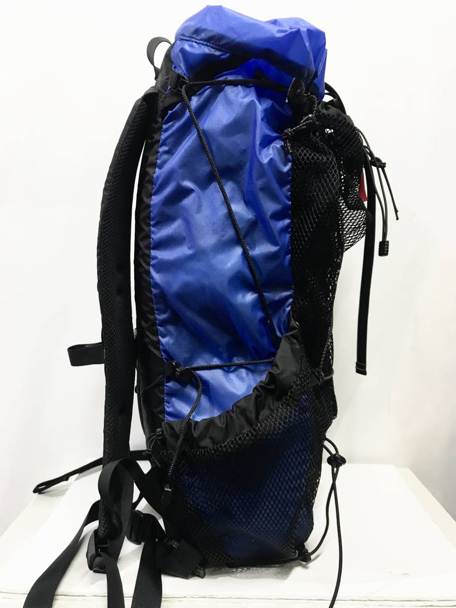 山と道 ウルトラライトザック MINI2 ブルー 軽量リュック アウトドア 登山 トレッキング _画像3