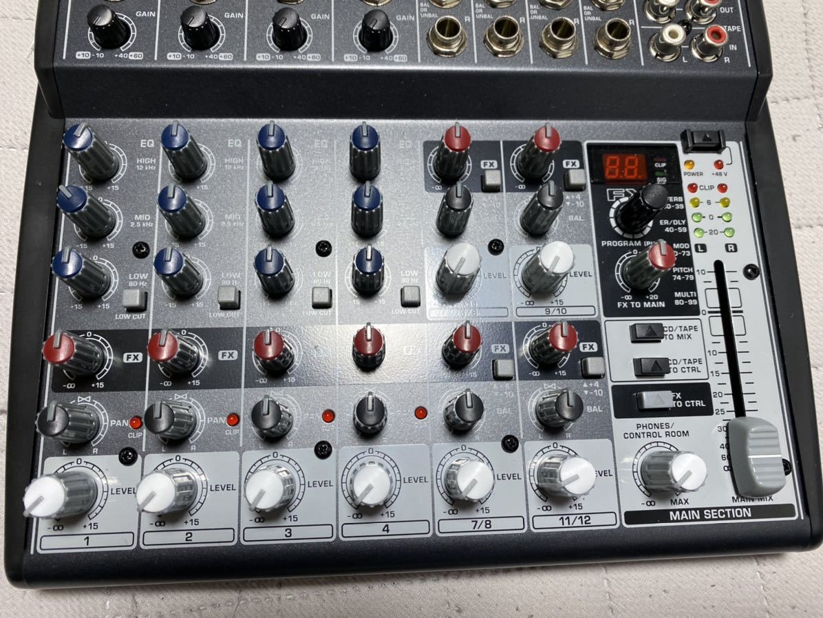 ベリンガー アナログミキサー XENYX1202FX ほぼ新品 | udaytonp.com.br
