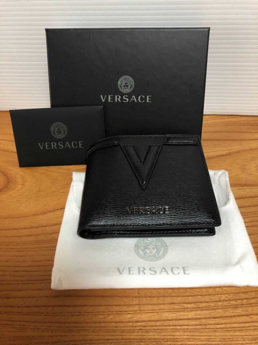 お買い得!】 Versace ヴェルサーチ 小物 【極上美品】188 折り財布