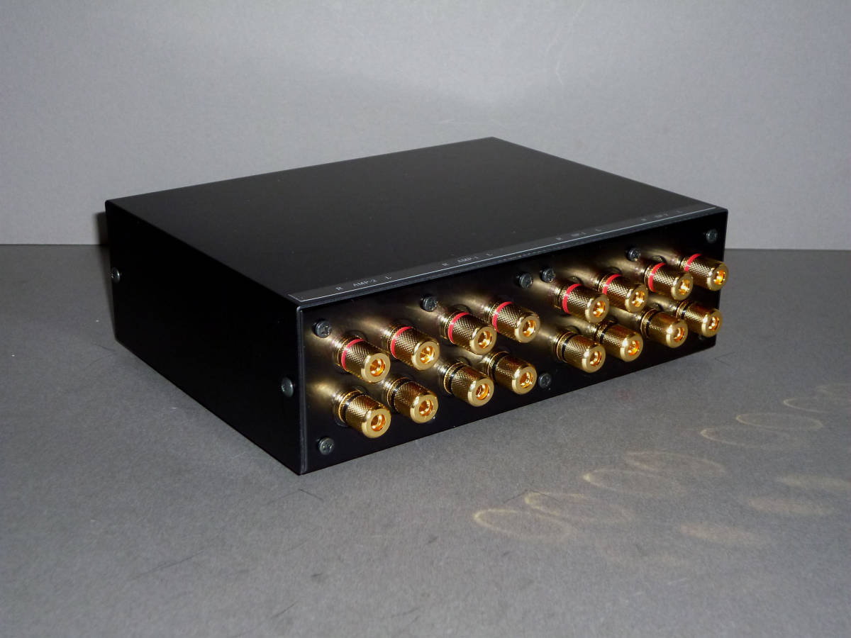 ○WATZ○AMP×2&SP×2 (+)(-)独立セレクター組立キットSS-B22X ○WATZ○AMP×2&SP×2 (+)(-)独立セレクター組立キットSS-B22X