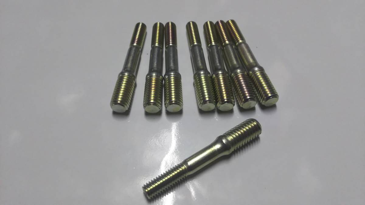 Z1 Z2 マフラー スタットボルト M8―M6交換ボルト 全長50㎜ 8本セット 送料込み