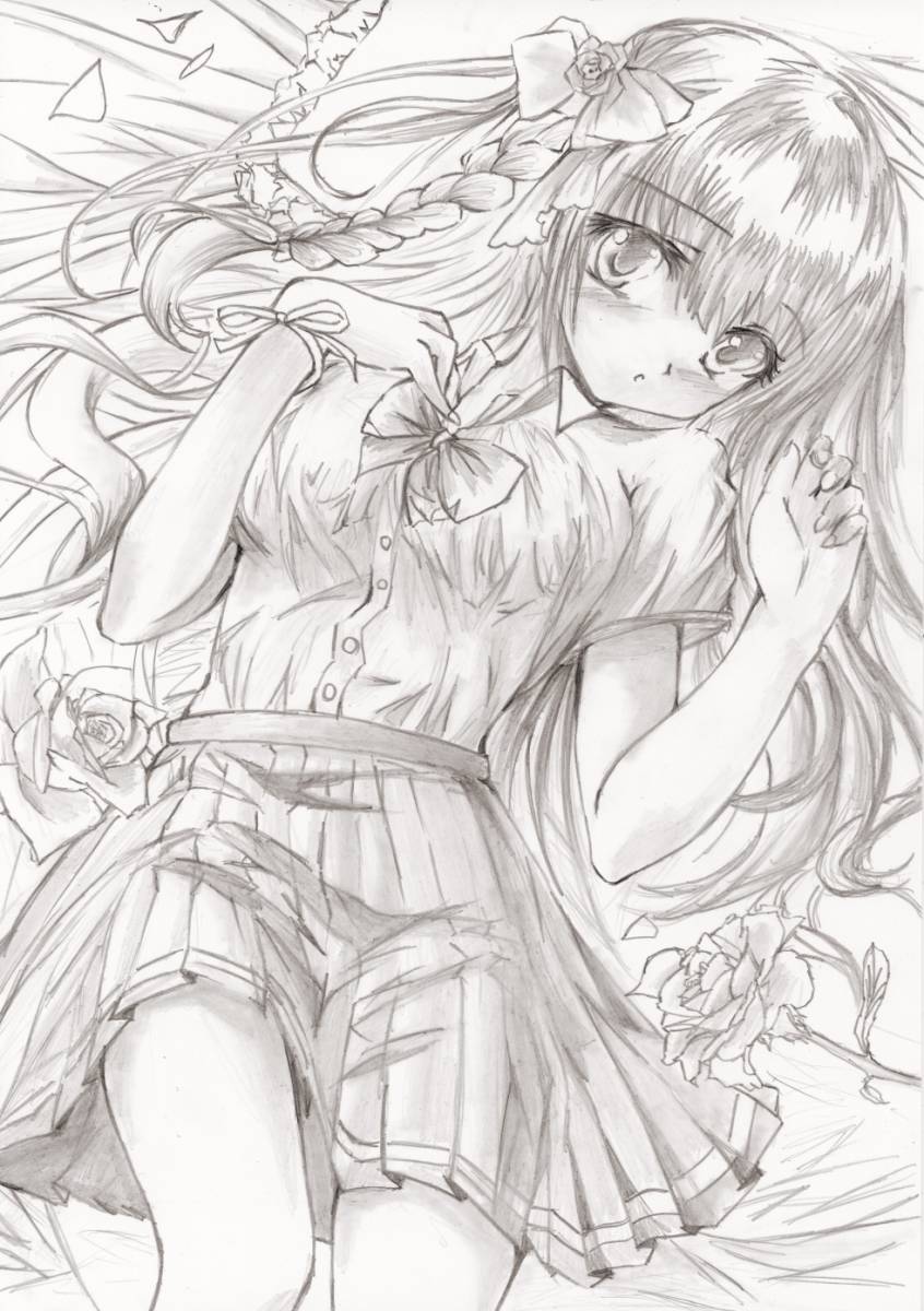 Yahoo!オークション - 同人手描きイラスト10枚セット 鉛筆画 Yahoo!オークション - 同人手描きイラスト10枚セット 鉛筆画