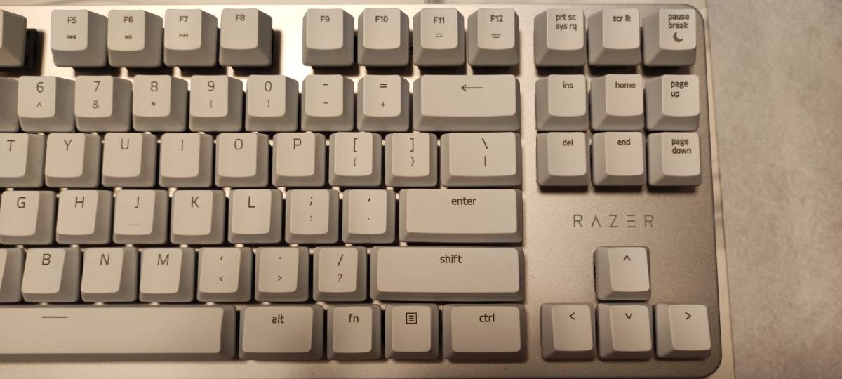 美品】Razer BlackWidow Lite 【オレンジ軸】 | obxrenewiv.com