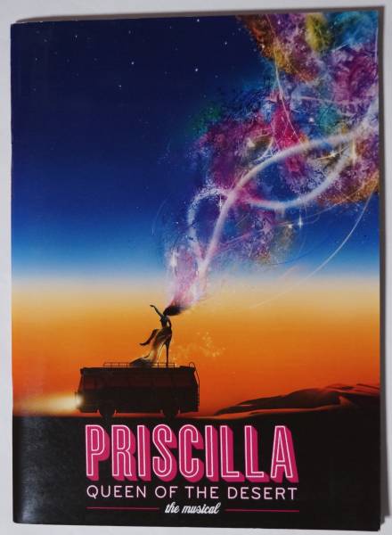 ブロードウェイミュージカル「PRISCILLA-Queen of the Desert」パンフレット　パレス劇場英語　プリシラ/ドラァグクイーン/出演者略歴_画像1
