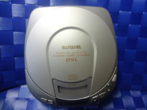 ○●aiwa DSL 1 bit DAC COMPACT DISC PLAYER アイワ CDプレーヤー XP-V37 ジャンク ■PCA22_画像1