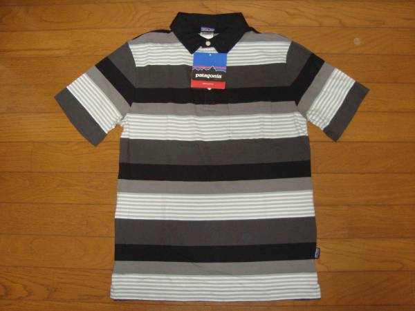 С новой меткой ☆ Patagonia ☆ Мужской клавиша Squeee Clean Polo ☆ Black ☆ xs