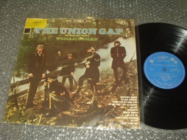 ＬＰ★THE UNION GAP FEATURING GARY PUCKETT「WOMAN,WOMAN」(FL-S-1554)～台湾盤_画像1