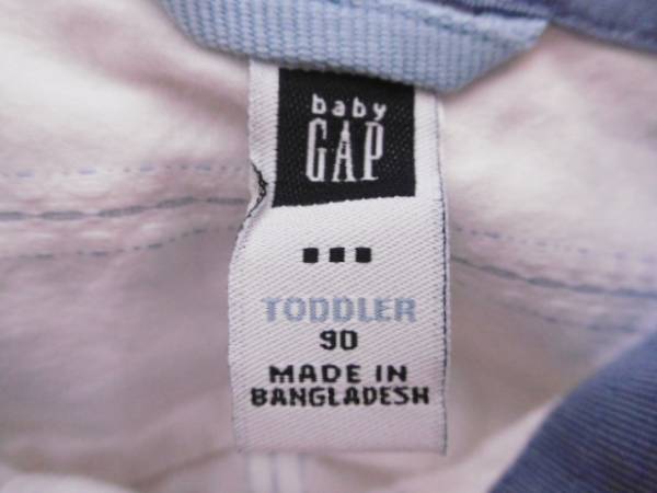 Ω baby Gap Ω★90㎝★ 可愛い半袖シャツ ■白■_画像3