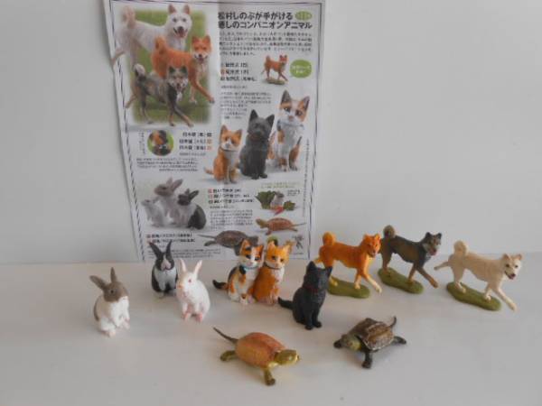 ♯Jqi15EtカプセルQミュージアム日本のペット動物大全1全11種犬:♂KAIYODO海洋堂 ♀300円〓013843_c