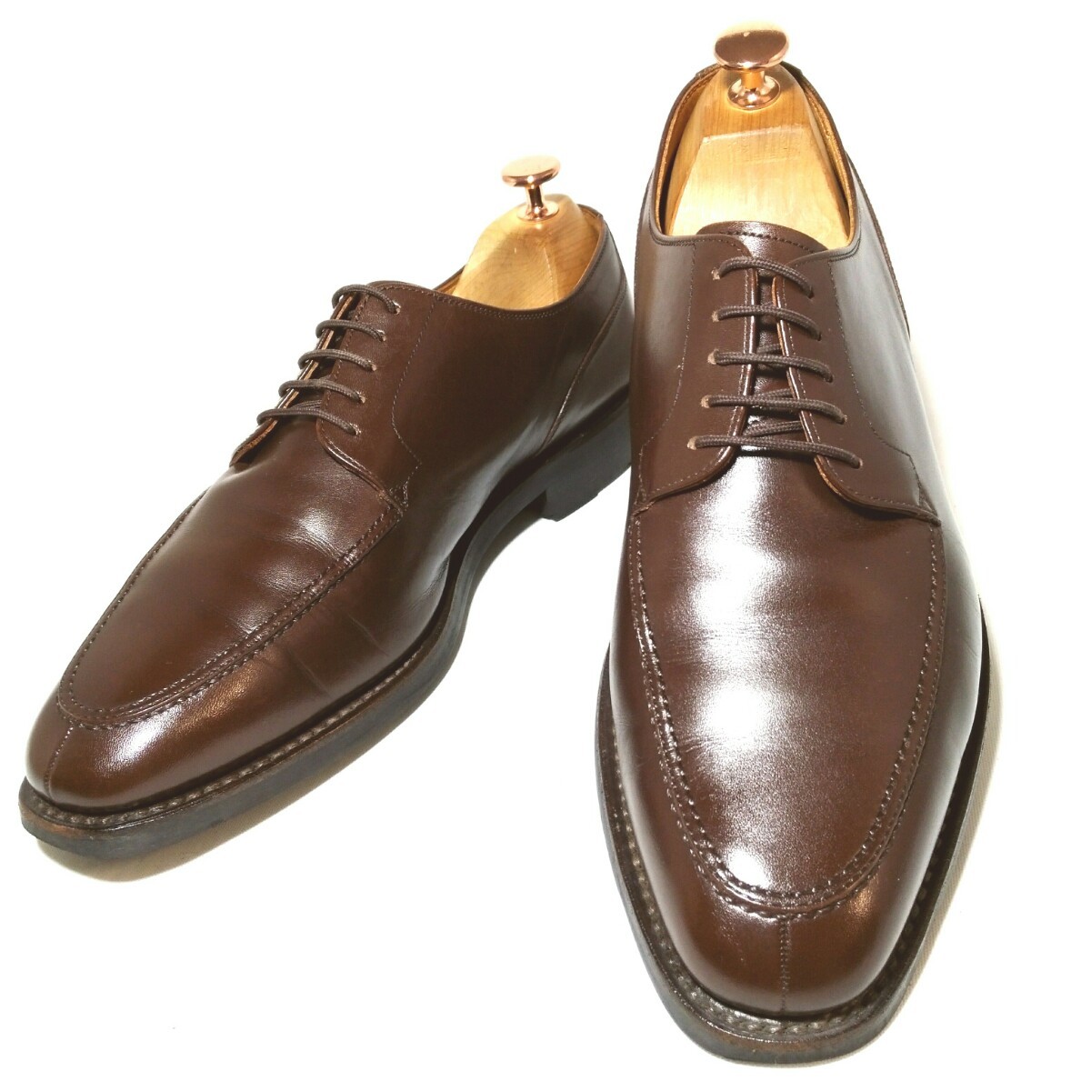 人気商品!】 C254【SCOTCH GRAIN】スコッチグレイン Uチップ ブラウン