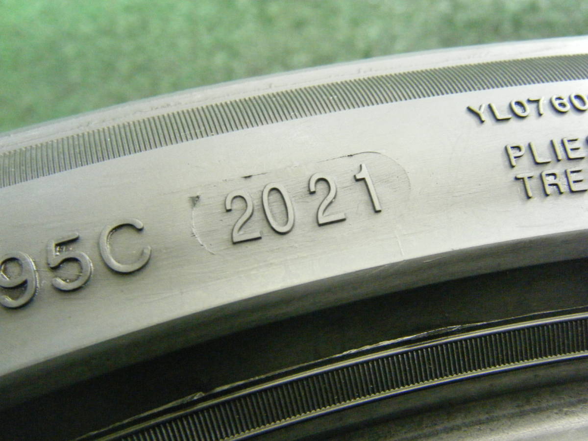 ◆LEXANI LX-TWENTY◆9-10分山 タイヤ 255/35R19【2本】バリ溝★2021年製★ゴムok★良品★交換★レクサーニ★255-35-19 96W XL★画像多数up_画像9