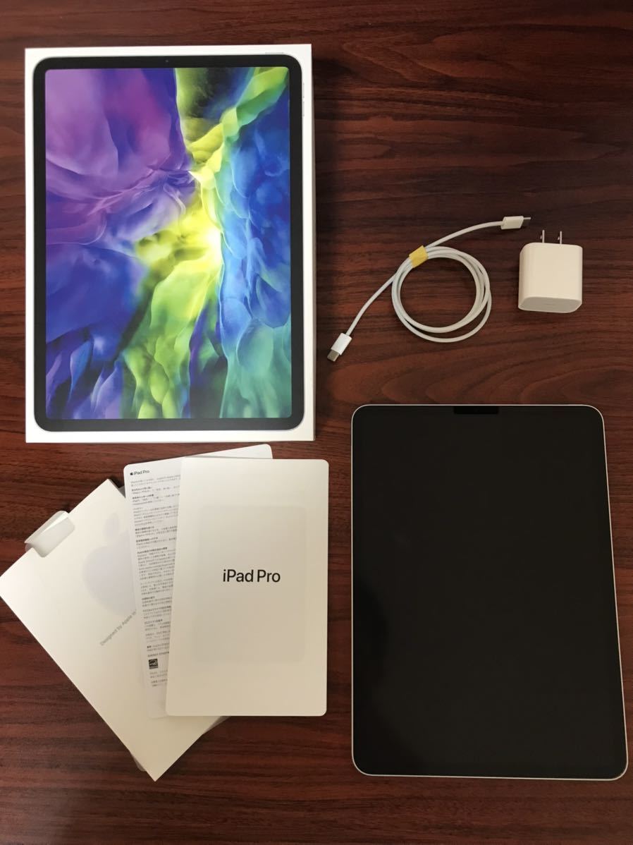 美品 Apple iPad Pro 11インチ 第2世代 Wi-Fi 128GB MY252J/A シルバー
