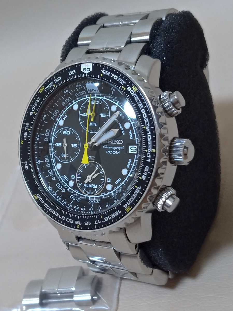 SEIKO - セイコー パイロット クロノグラフ 7T62-0EB0 クオーツ