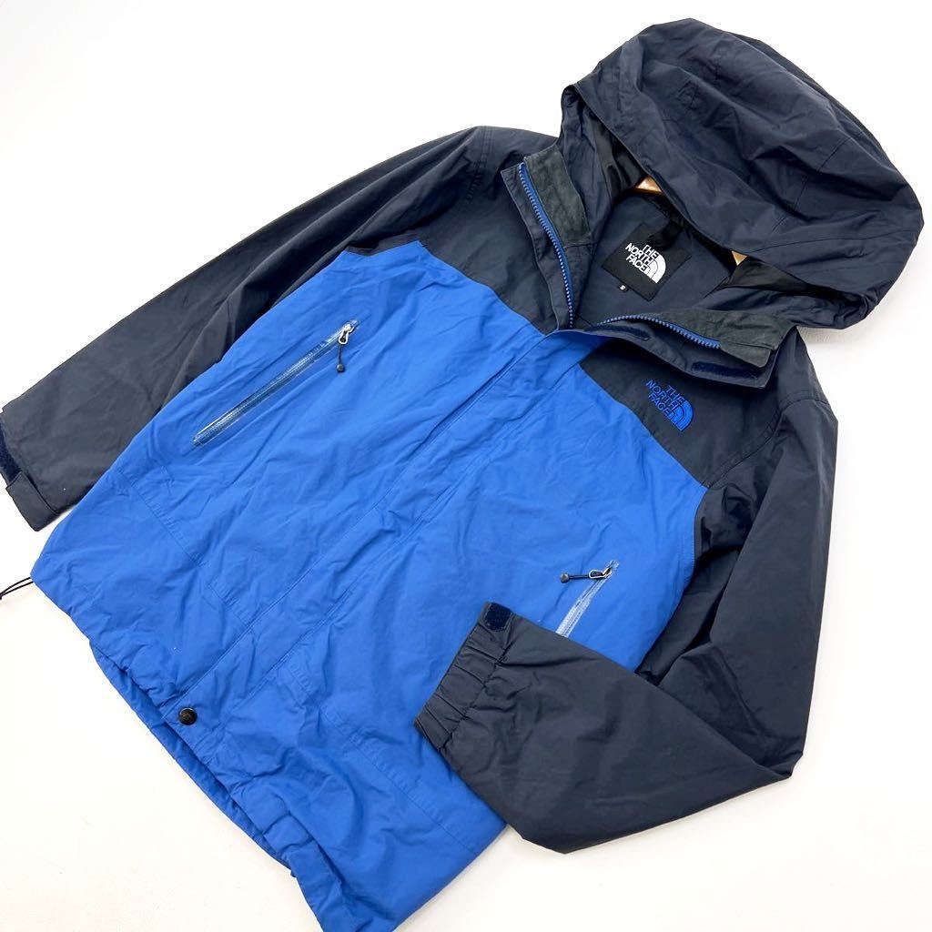 ノースフェイス ☆ THE NORTH FACE NP61207 カシウス トリクライメイトジャケット マウンテンパーカー ブルー ネイビー S 定番 登山■BD151_画像1