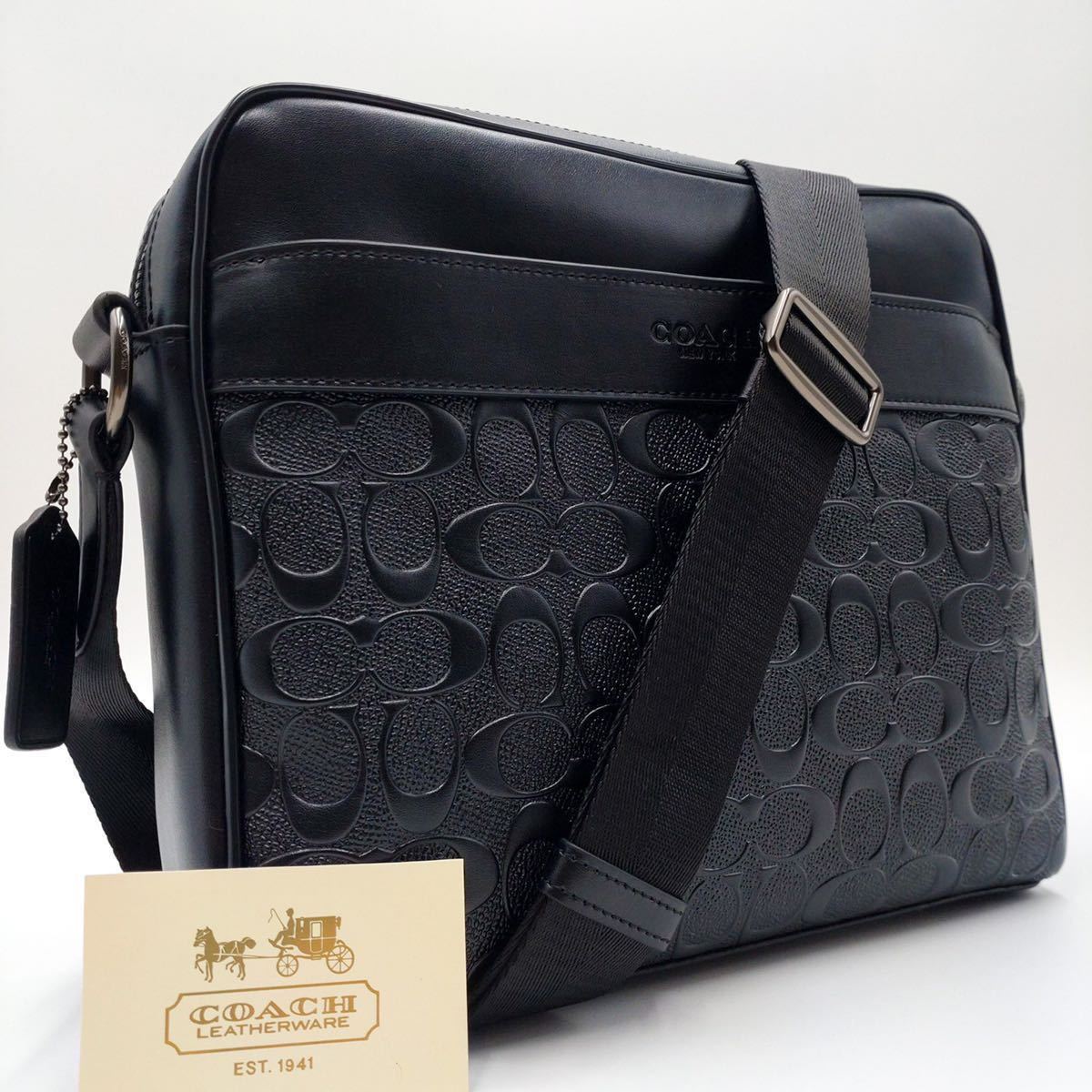 1円【新品未使用】COACH コーチ ショルダーバッグ ボディバッグ