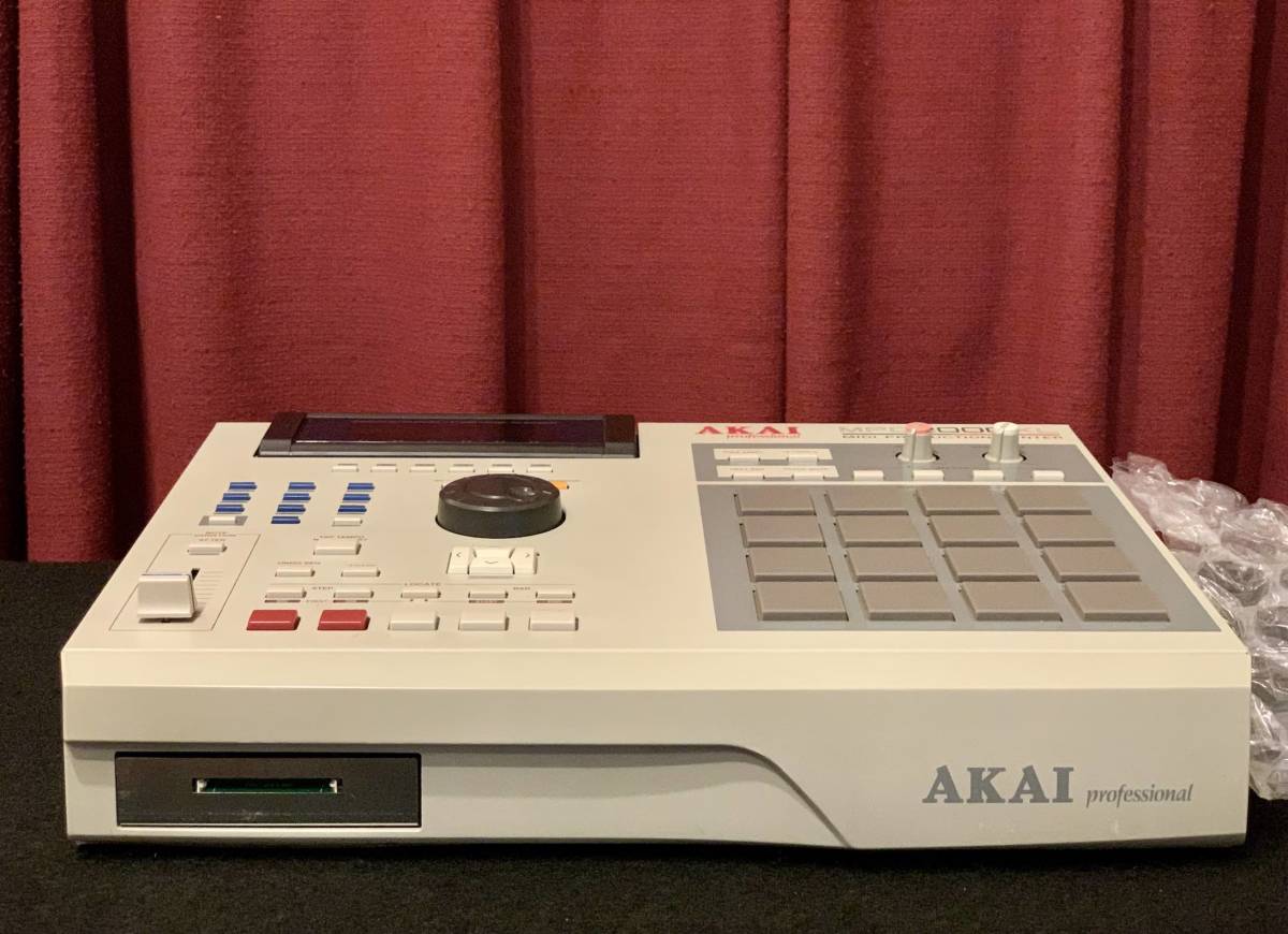 ( техническое обслуживание settled исправно работающий товар ) AKAI MPC 2000XL CF изготовлен на заказ . японский язык anyuaru экран хороший SP1200 MPC3000 MPC60 SP404 DTM сэмплер SID