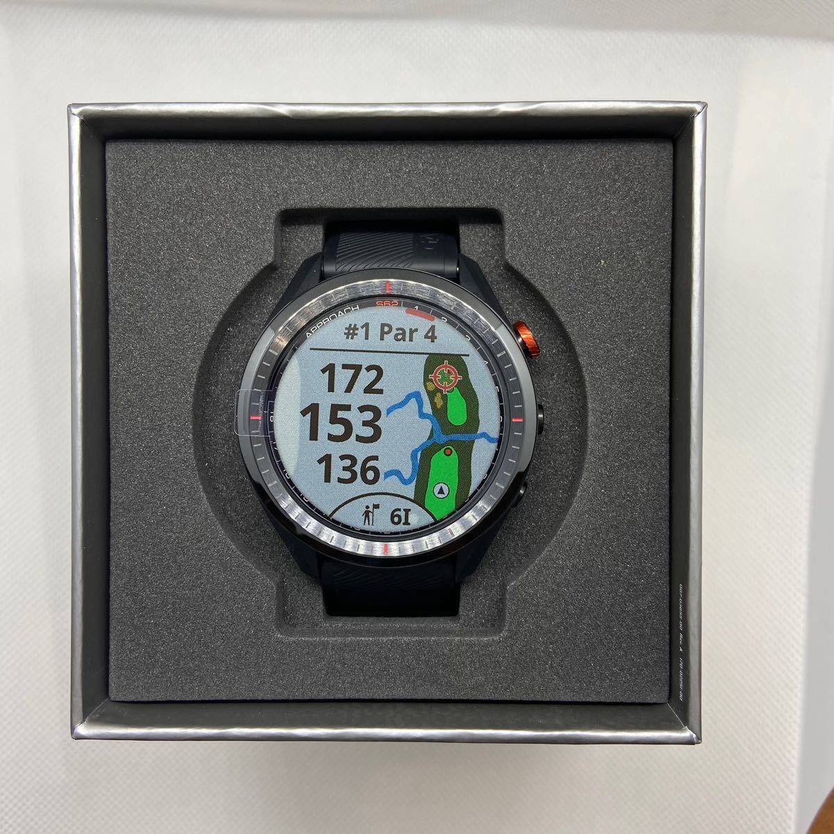 GARMIN Approach ガーミン BLACK ゴルフウォッチ アプローチS62 腕時計
