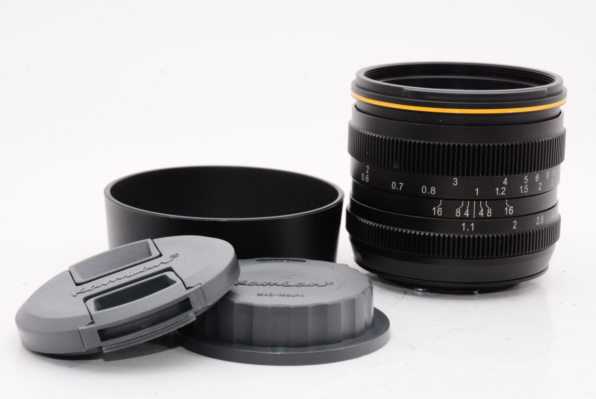 外観特上級】カムラン KAMLAN 50mm F1.1 FS マイクロフォーサーズ