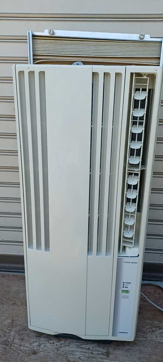 安心の定価販売】 ワンシーズンのみリモコン付き コロナCW-A1613窓用