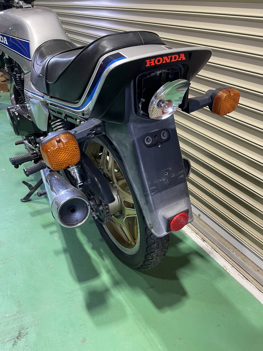 CB400N ホーク3 バブ エンジン実動 黒エンジン 裏コムホイール CB400N ホーク3 バブ エンジン実動 黒エンジン 裏コムホイール