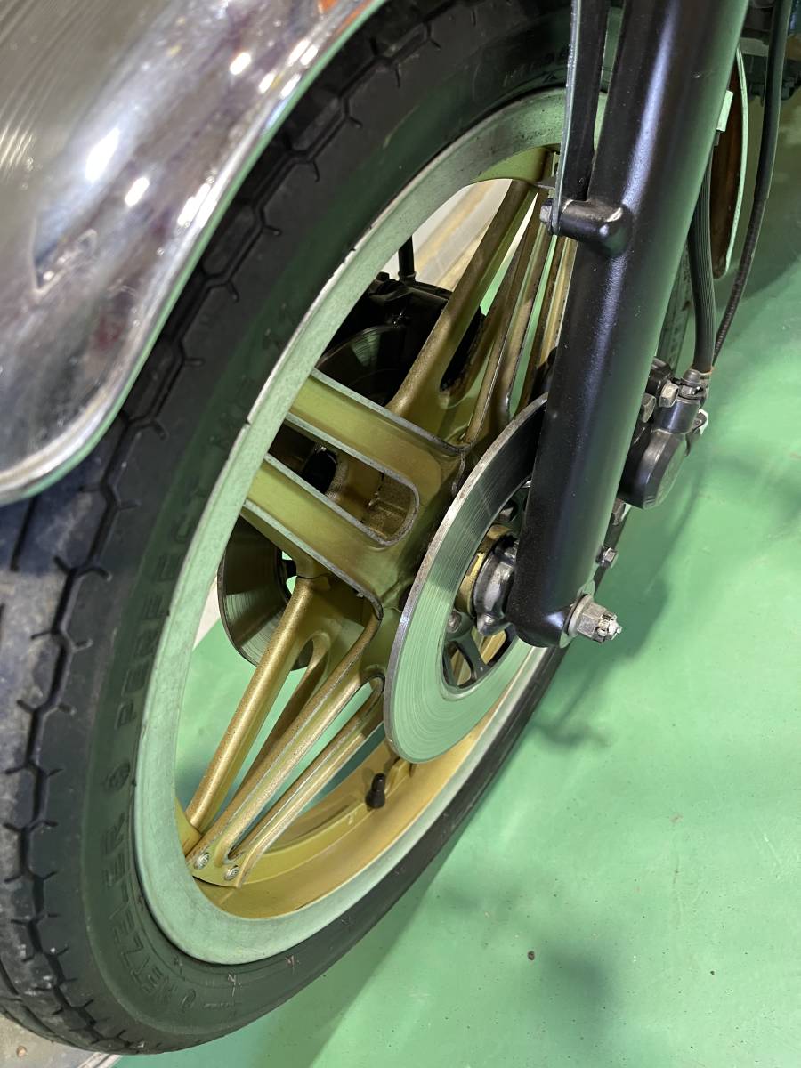 CB400N ホーク3 バブ エンジン実動 黒エンジン 裏コムホイール CB400N ホーク3 バブ エンジン実動 黒エンジン 裏コムホイール