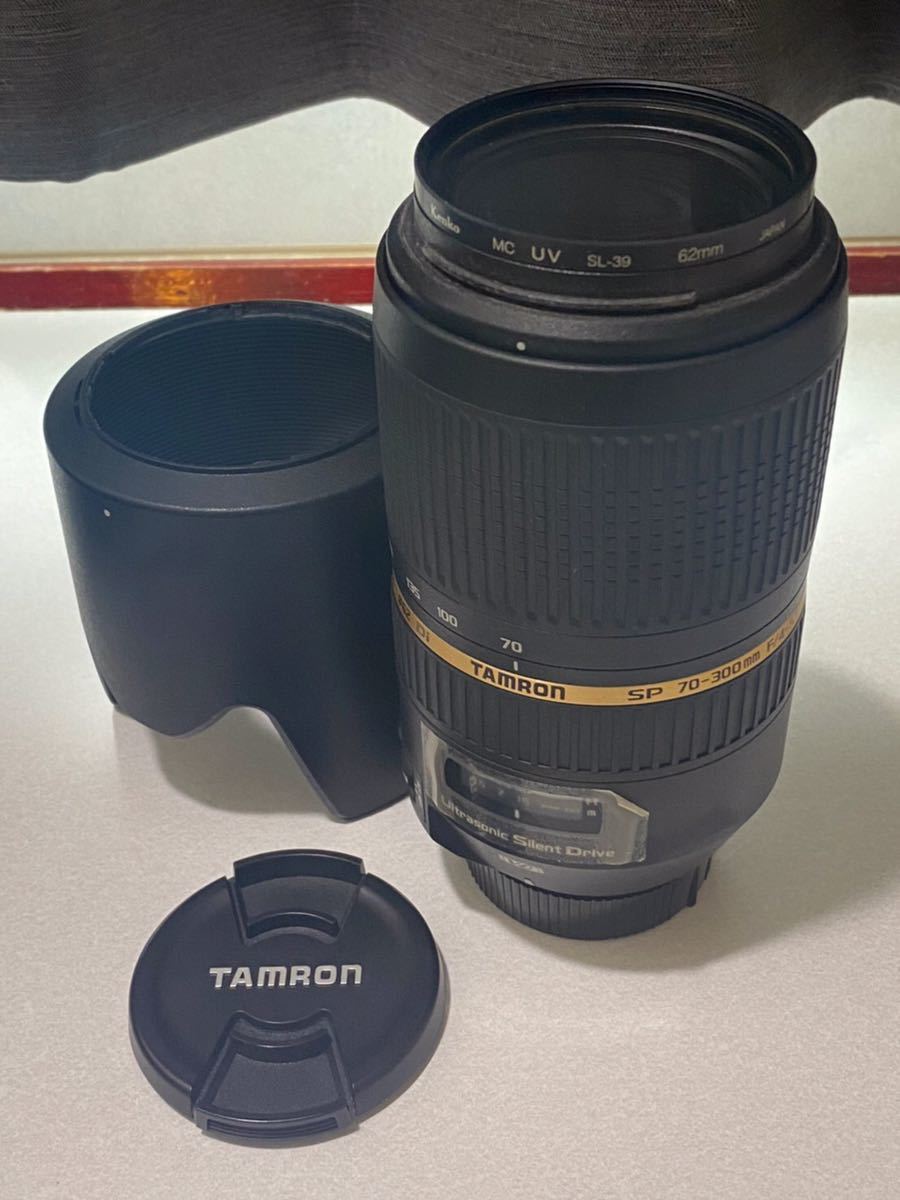 KK1 TAMRON SP 70-300mm F/4-5.6 望遠 ズーム レンズ レンズ 撮影 Canon キャノン_画像1
