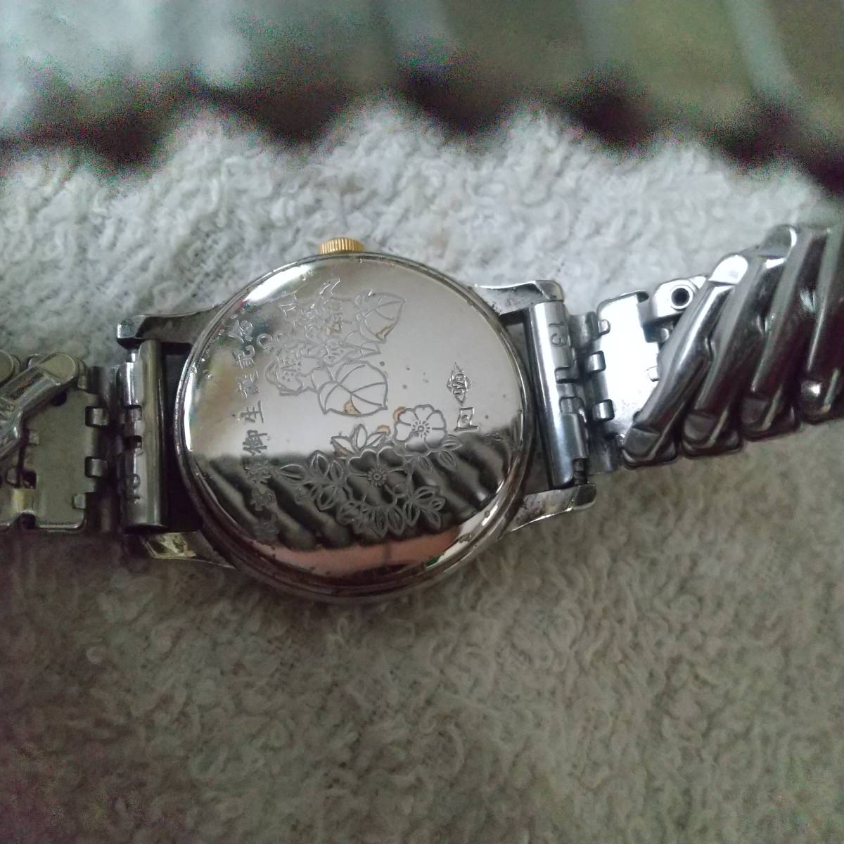 珍品 敬宮様 silver925 真珠 腕時計の画像2