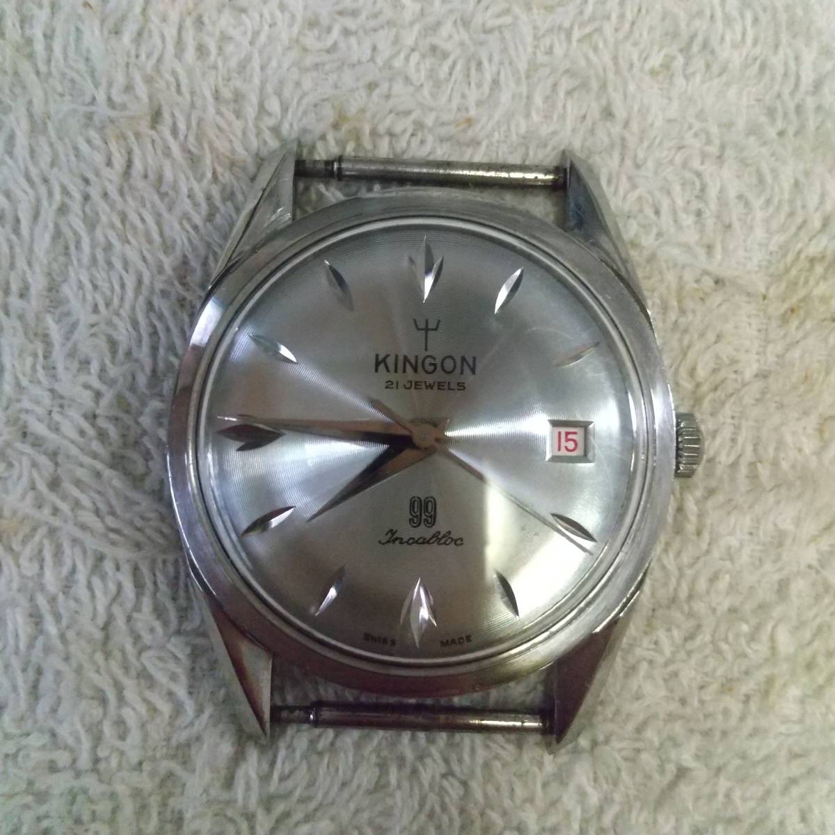 珍品 KINGON スイス製 99 腕時計