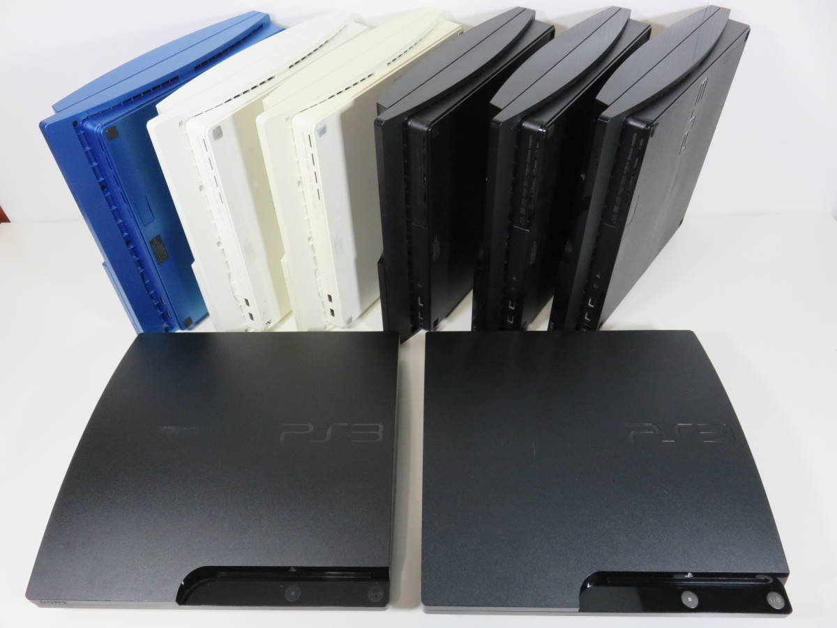 SONY ソニー PS3 PlayStation3 薄型 本体 CECH-2000A 2500A 3000A 3000Bなど 8台 セット ジャンクプレステ3 まとめ売り_画像2