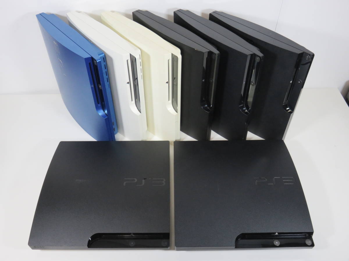 SONY ソニー PS3 PlayStation3 薄型 本体 CECH-2000A 2500A 3000A 3000Bなど 8台 セット ジャンクプレステ3 まとめ売り_画像1