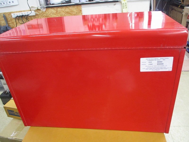 品 Snap-on スナップオン 5段トップチェスト 工具箱 KRA59K 希少