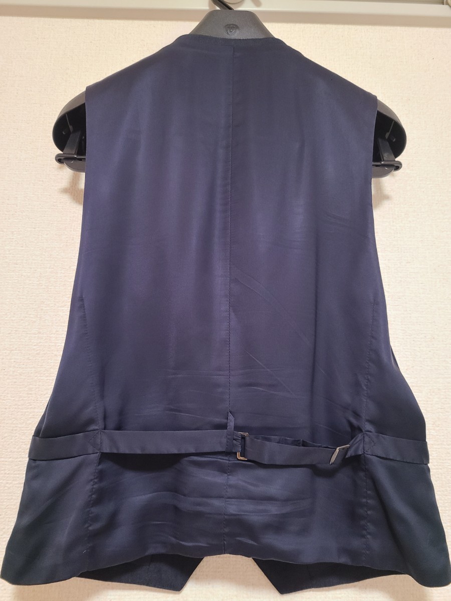 Paypayフリマ ベスト単品 スーツ共生地 メンズ 高級 ウール y4aoki アオキ 青山 ジレ ジレベスト Paypayフリマ ベスト単品 スーツ共生地 メンズ 高級 ウール y4aoki アオキ 青山 ジレ ジレベスト