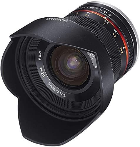 SAMYANG 単焦点広角レンズ 12mm F2.0 ブラック ソニー αE用 APS-C用