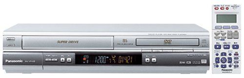 パナソニック DVDプレーヤー VHSビデオ一体型 NV-VP41B-S