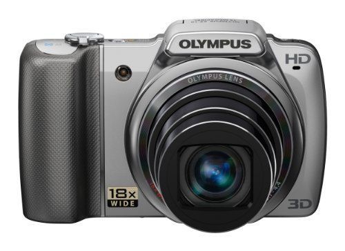OLYMPUS デジタルカメラ SZ-10 シルバー 1400万画素 光学18倍ズーム 広角28mm 3Dフォト機能 SZ-10 SLV