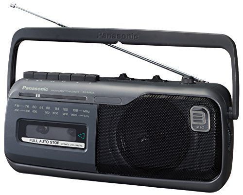 Panasonic ラジオカセット グレー RX-M40A-H