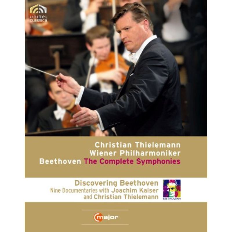 ベートーヴェン : 交響曲全集 / ティーレマン & ウィーン・フィル 3 Blu-Ray BOX (Beethoven : The Com