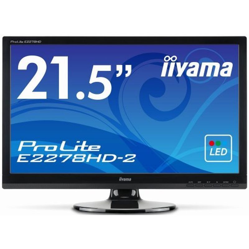格安即決 iiyama WLEDバックライト搭載 E2278HD-2 ProLite 21.5型