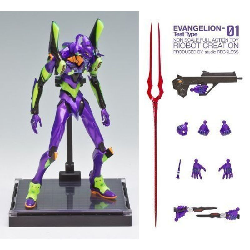 超話題新作 RIOBOT メタリックカラー エヴァンゲリオン初号機 CREATION