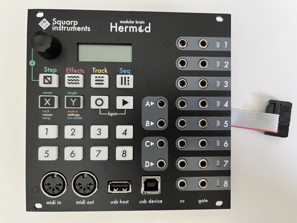 Squarp Instruments / Hermod Black panel / モジュラーシンセ