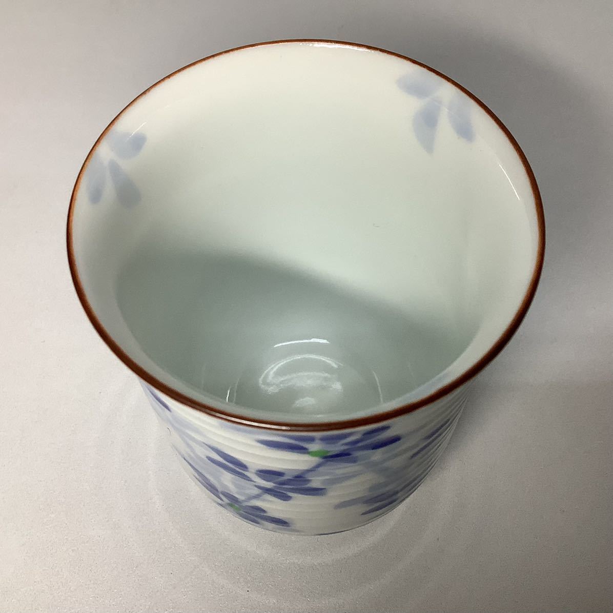 夫婦 湯呑 ペア湯呑み 蓋付き 有田焼 茶器 食器【Y325】_画像7