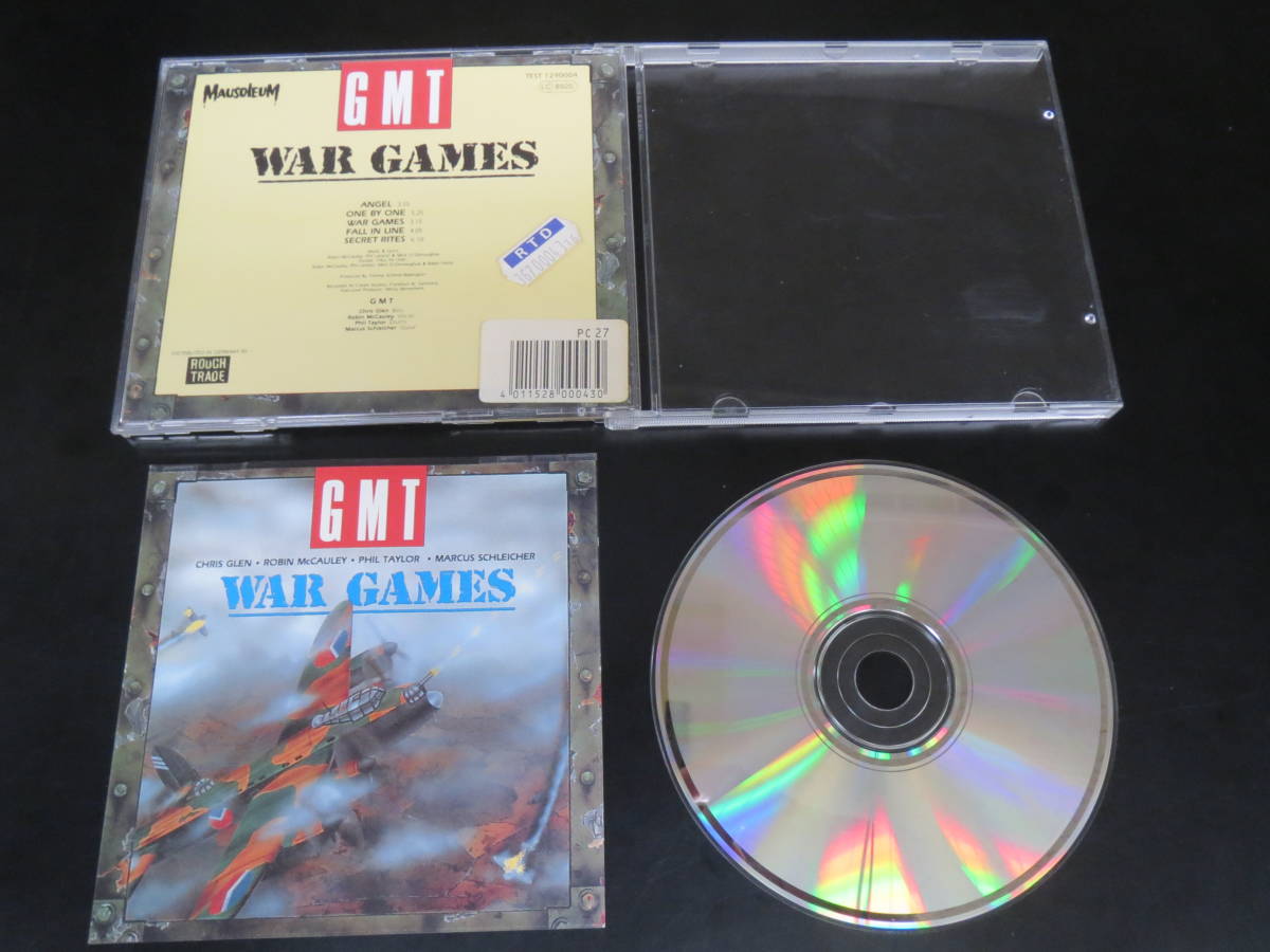 レア盤! GMT - War Games 輸入盤CD（ベルギー TEST 1290004, 1991）